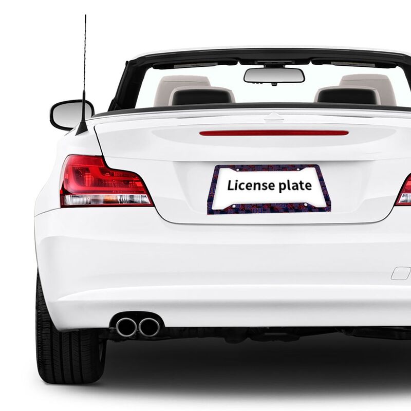 New York Giants Print Car license plate frame four hole license plate holder (one pair)