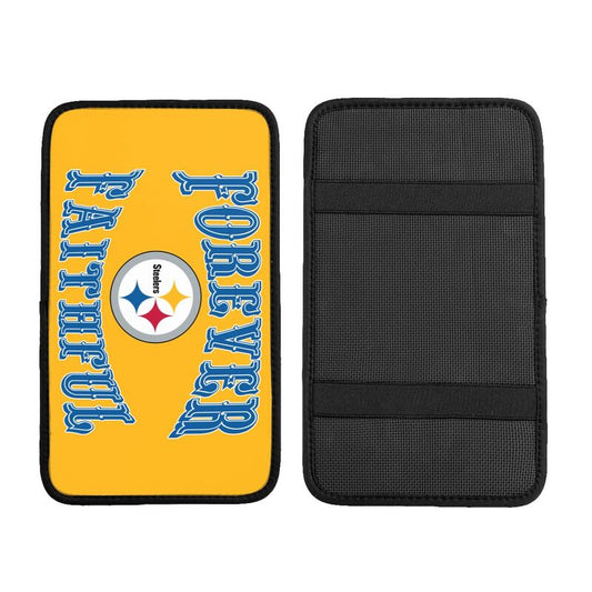 Pittsburgh Steelers Print car armrest box cover armrest protective cover