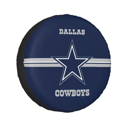 Dallas Cowboys 4 Car tire protective cover waterproof and dustproof tire cover