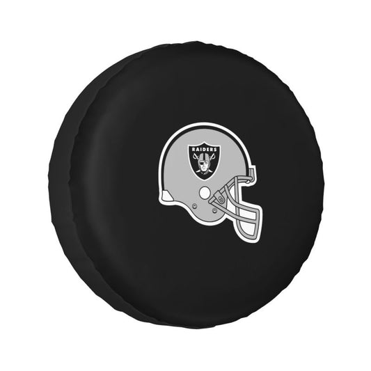 Las Vegas Raiders 2 Car tire protective cover waterproof and dustproof tire cover
