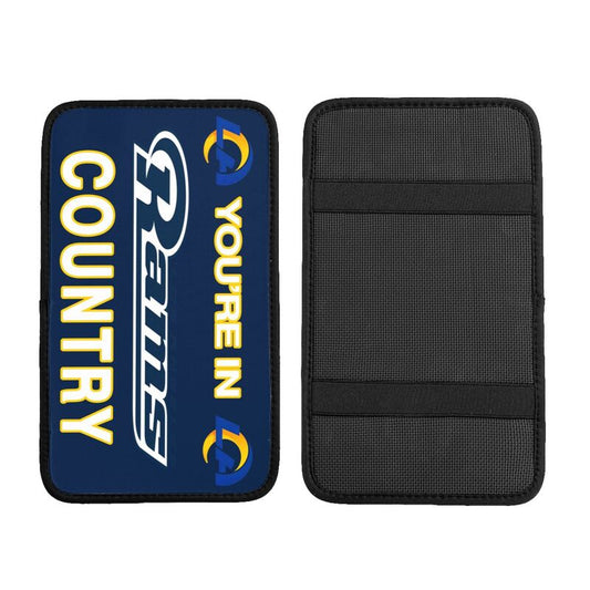 Los Angeles Rams Printed car armrest box pad elbow support pad