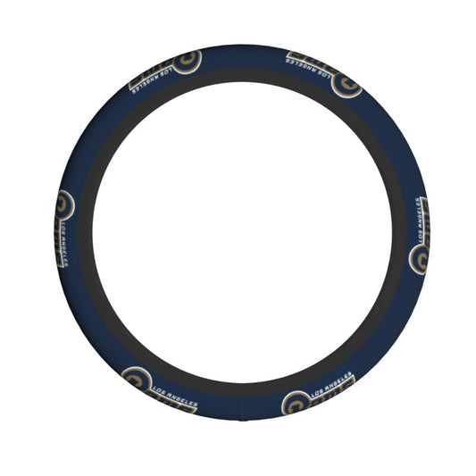 Los Angeles Rams Printed breathable elastic steering wheel cover anti slip cover