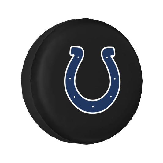 Indianapolis Colts Car tire protective cover waterproof and dustproof tire cover