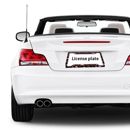 Denver Broncos Print Car license plate frame four hole license plate holder (one pair)