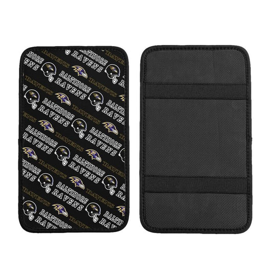Baltimore Ravens Printing car armrest box protective pad
