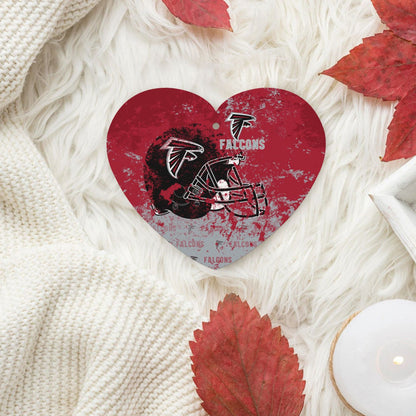 4-pcs Atlanta Falcons Car Air Fresheners Cards Set car aromatherapy tablets