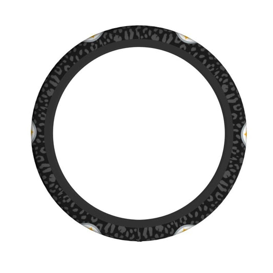 Pittsburgh Steelers Printed elastic steering wheel cover car anti-skid cover