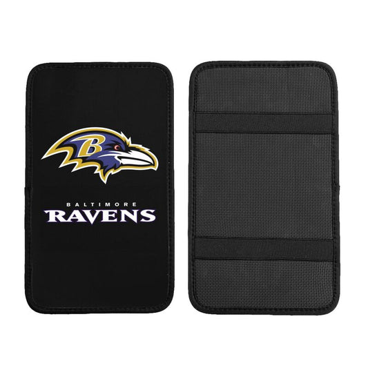 Baltimore Ravens Printed car center armrest box pad anti slip pad