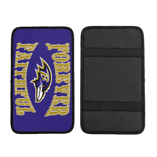 Baltimore Ravens Print car armrest box cover armrest protective cover