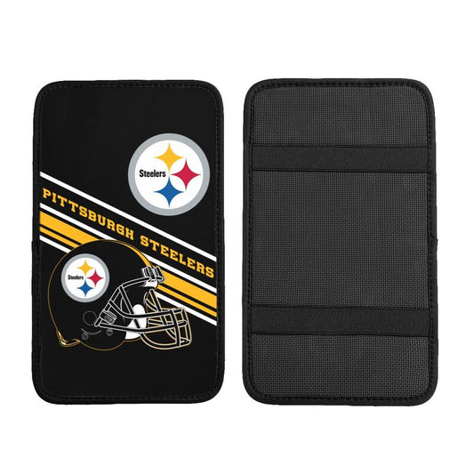 Pittsburgh Steelers Print armrest protective cover car armrest box cushion
