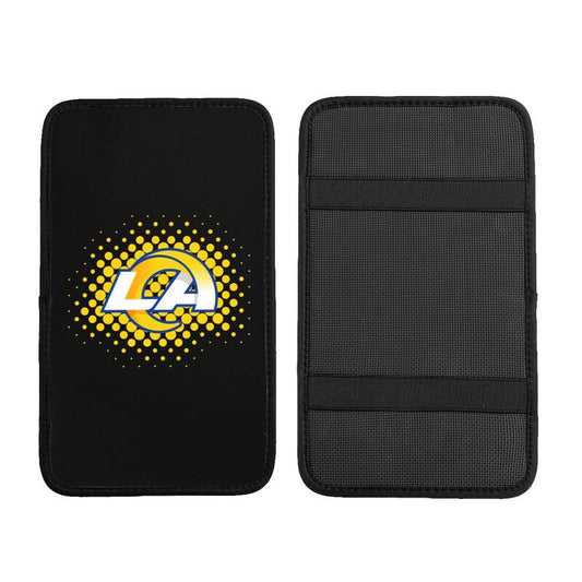 Los Angeles Rams Printed car armrest box cushion armrest protective cover