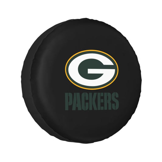 Green Bay Packers Car tire protective cover waterproof and dustproof tire cover
