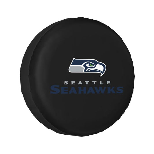 Seattle Seahawks Car tire protective cover waterproof and dustproof tire cover