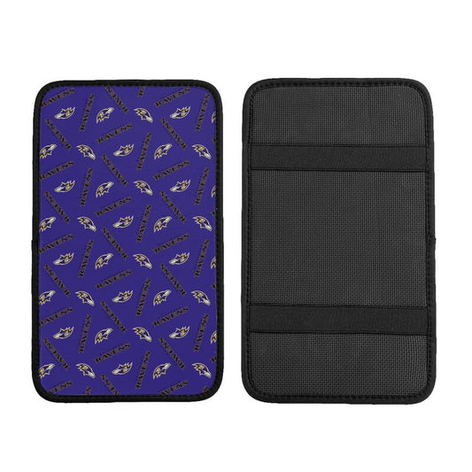 Baltimore Ravens  Printed armrest protective cover car armrest box cushion