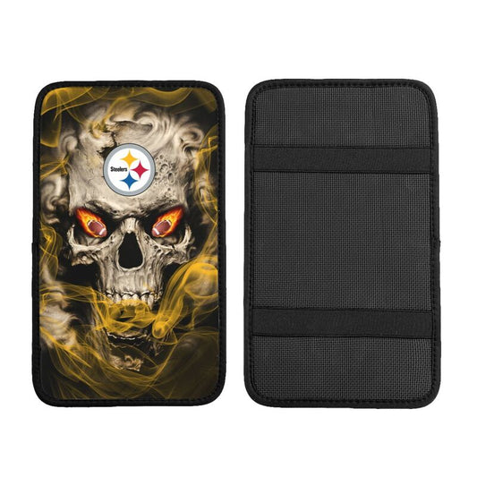 Pittsburgh Steelers Printed car armrest box pad elbow support anti slip pad