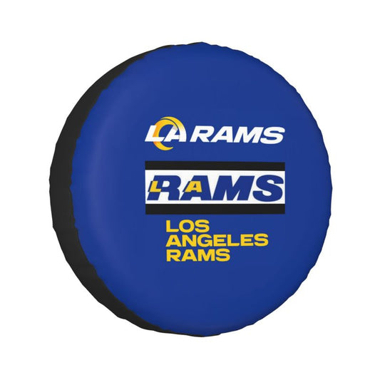Los Angeles Rams 4 Car tire protective cover waterproof and dustproof tire cover