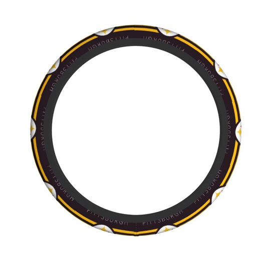Pittsburgh Steelers Printed breathable anti slip cover elastic steering wheel cover