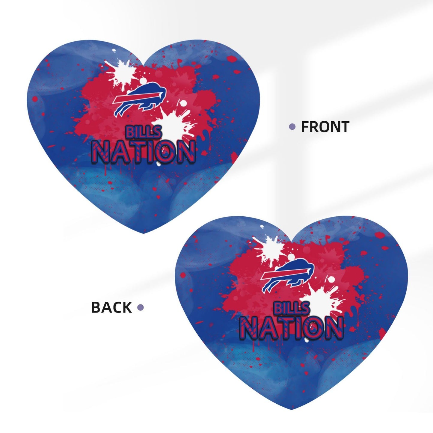 4-pcs Buffalo Bills Car Air Fresheners Cards Set car aromatherapy tablets