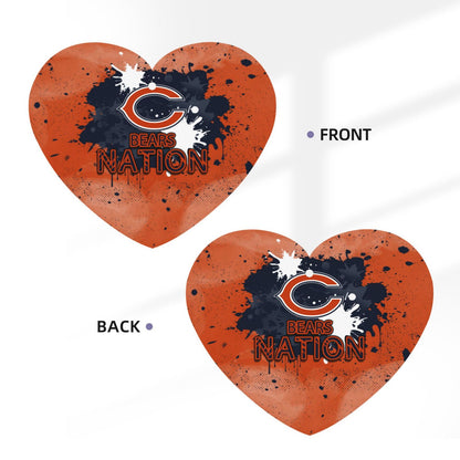 4-pcs Chicago Bears Car Air Fresheners Cards Set car aromatherapy tablets