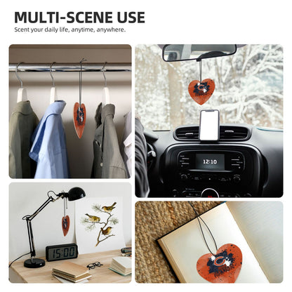 4-pcs Chicago Bears Car Air Fresheners Cards Set car aromatherapy tablets