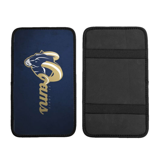 Los Angeles Rams Printed car armrest box pad anti-abrasion pad