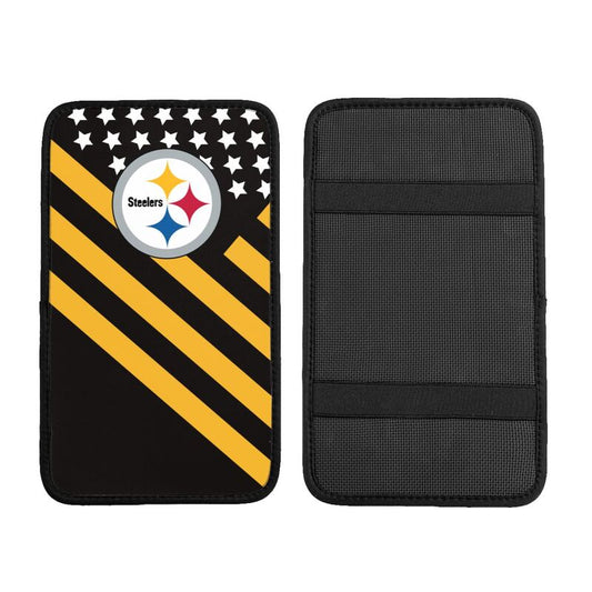 Pittsburgh Steelers Protective pad for armrest box of printing vehicle