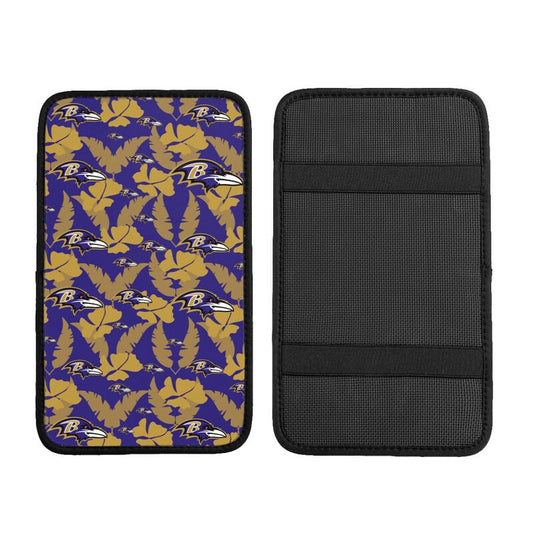 Baltimore Ravens printing Center console armrest pad car armrest protective cover car