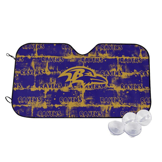Baltimore Ravens Printed front windshield sunshade car windshield sunshade (multi size)