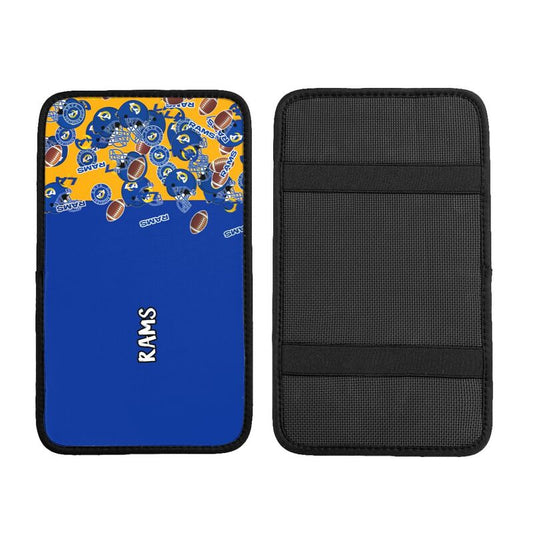 Los Angeles Rams print Car center console armrest pad car armrest protective cover