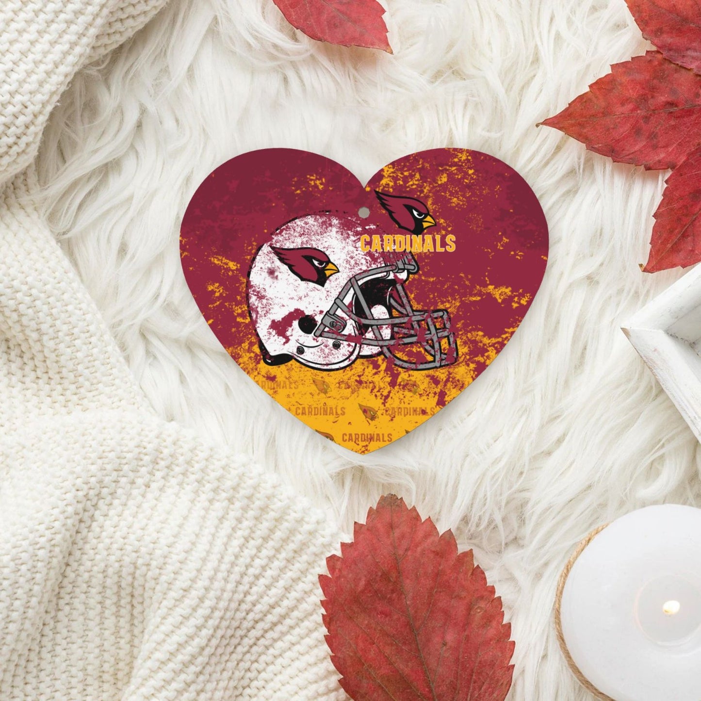 4-pcs Arizona Cardinals Car Air Fresheners Cards Set car aromatherapy tablets
