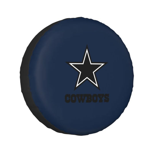 Dallas Cowboys 2 Car tire protective cover waterproof and dustproof tire cover