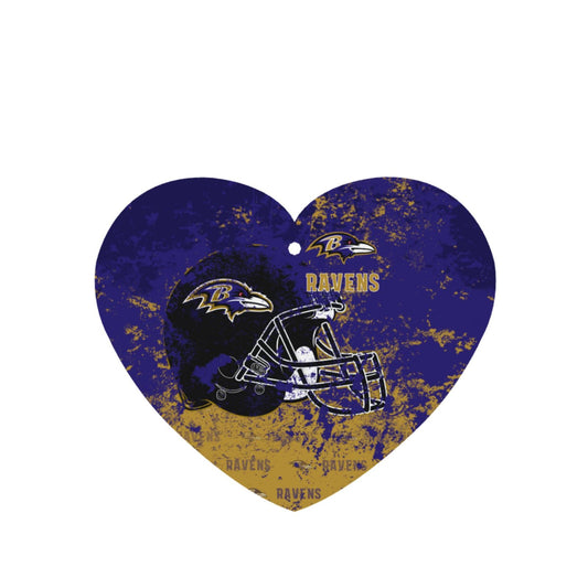 4-pcs Baltimore Ravens Car Air Fresheners Cards Set car aromatherapy tablets