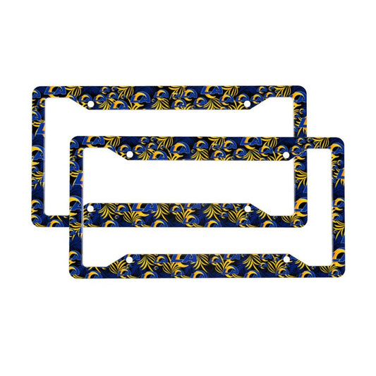 Los Angeles Rams Print Car license plate frame four hole license plate holder (one pair)