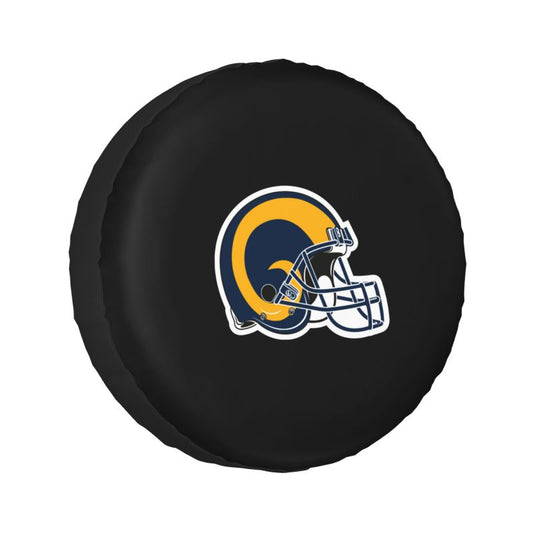 Los Angeles Rams 3 Car tire protective cover waterproof and dustproof tire cover