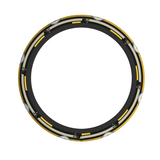 Pittsburgh Steelers Printed breathable elastic steering wheel anti slip cover