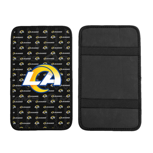 Los Angeles Rams printed Car handrail cushion Personalized car armrest cover