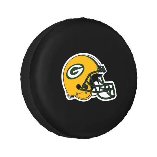 Green Bay Packers Car tire protective cover waterproof and dustproof tire cover