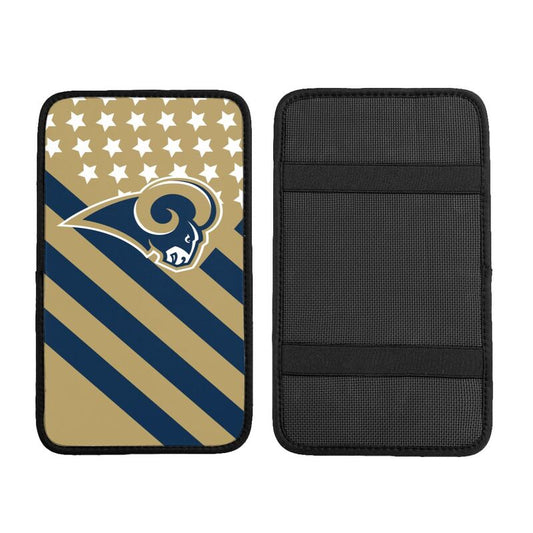 Los Angeles Rams Printed car armrest box pad elbow protection pad