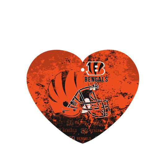4-pcs Cincinnati Bengals Car Air Fresheners Cards Set car aromatherapy tablets