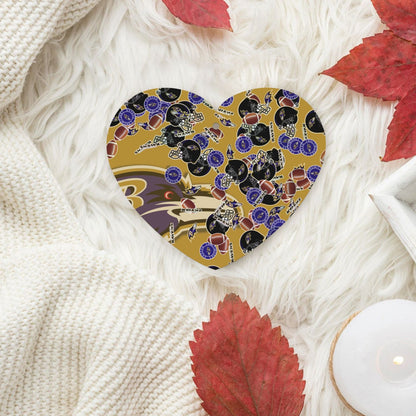 4-pcs Baltimore Ravens Car Air Fresheners Cards Set car aromatherapy tablets