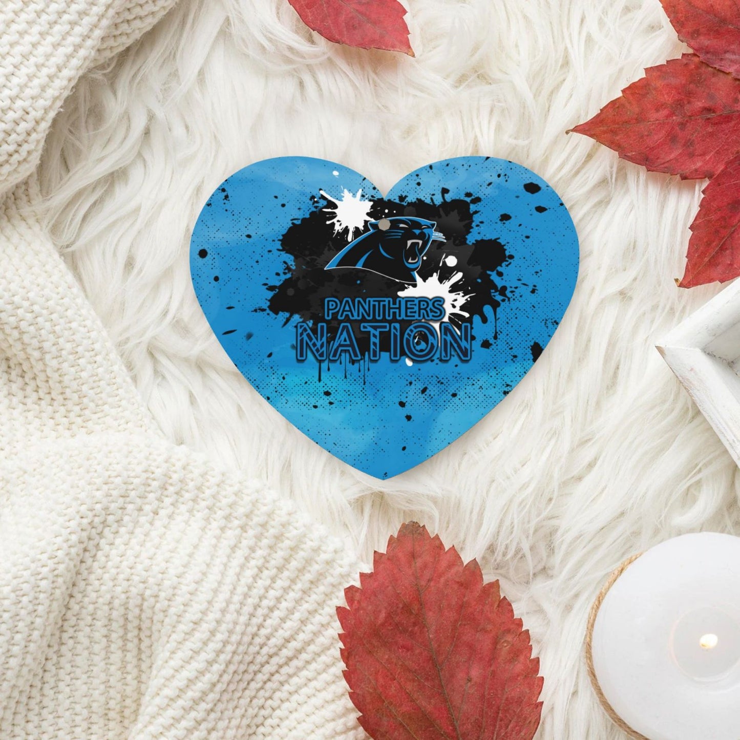 4-pcs Carolina Panthers  Car Air Fresheners Cards Set car aromatherapy tablets