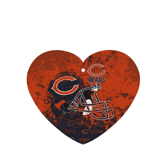 4-pcs Chicago Bears Car Air Fresheners Cards Set car aromatherapy tablets